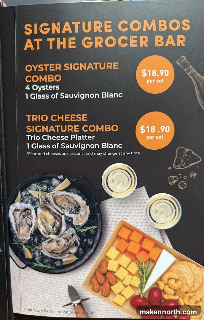 Signature Combos at The Grocer Bar