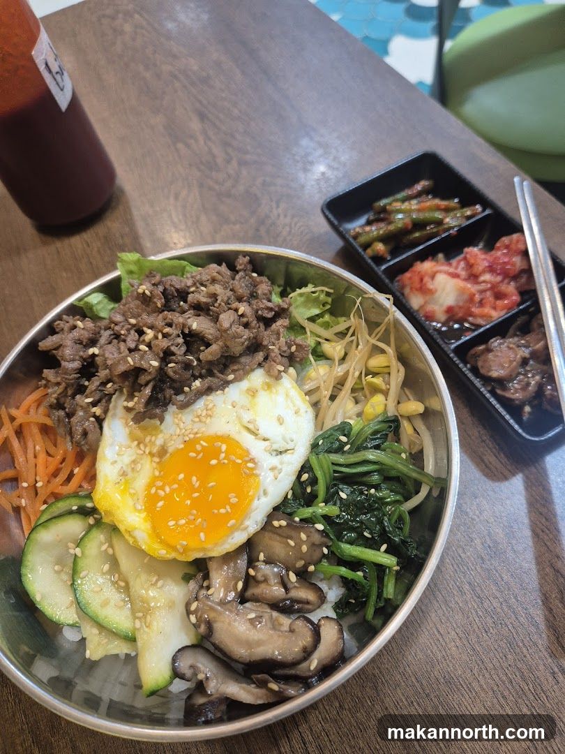 Bibimbap with Side Dishes