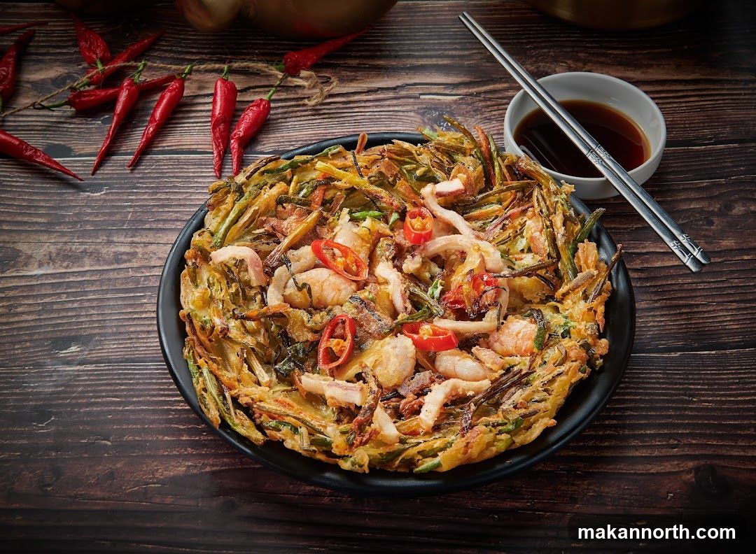 Seafood Pancake