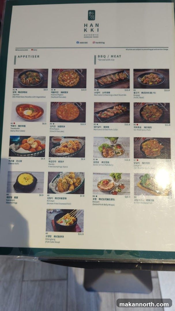 HAN KKI AUTHENTIC KOREAN FOOD