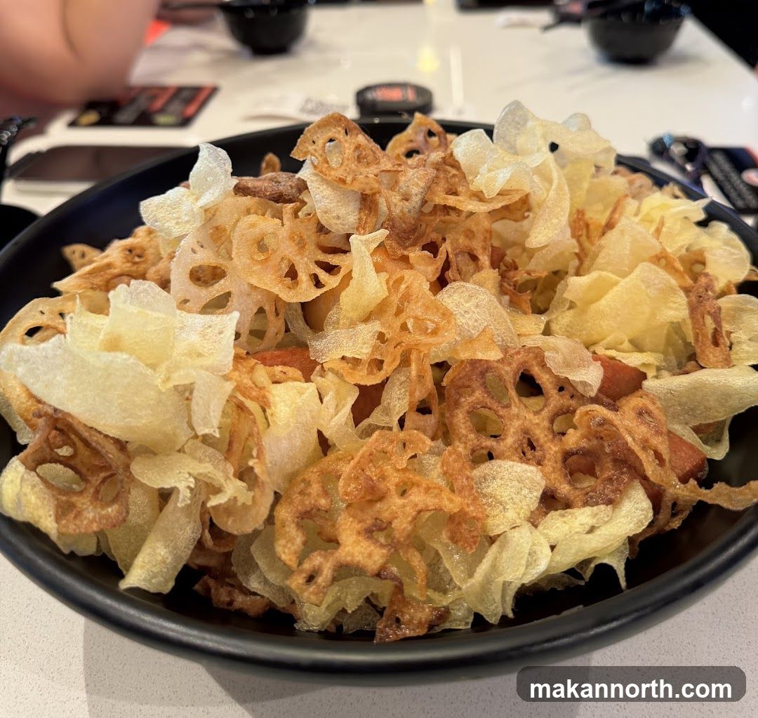 Crispy Lotus Root and Potato Chips