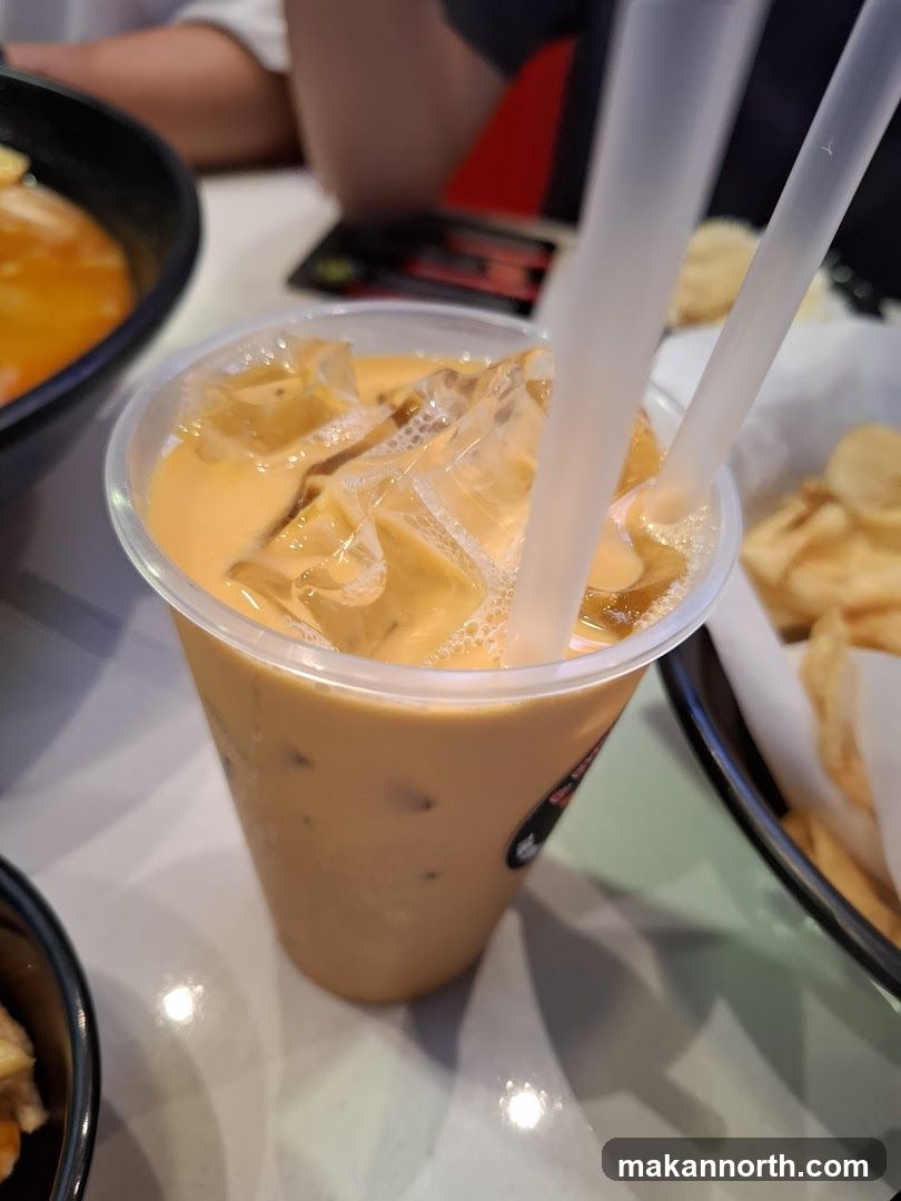 Thai Iced Tea with Ice