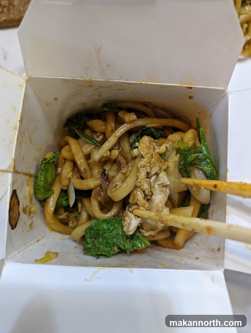 Noodles with Vegetables and Meat