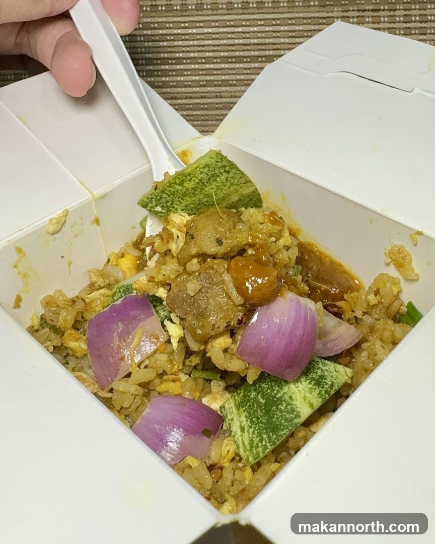Fried Rice with Meat and Vegetables