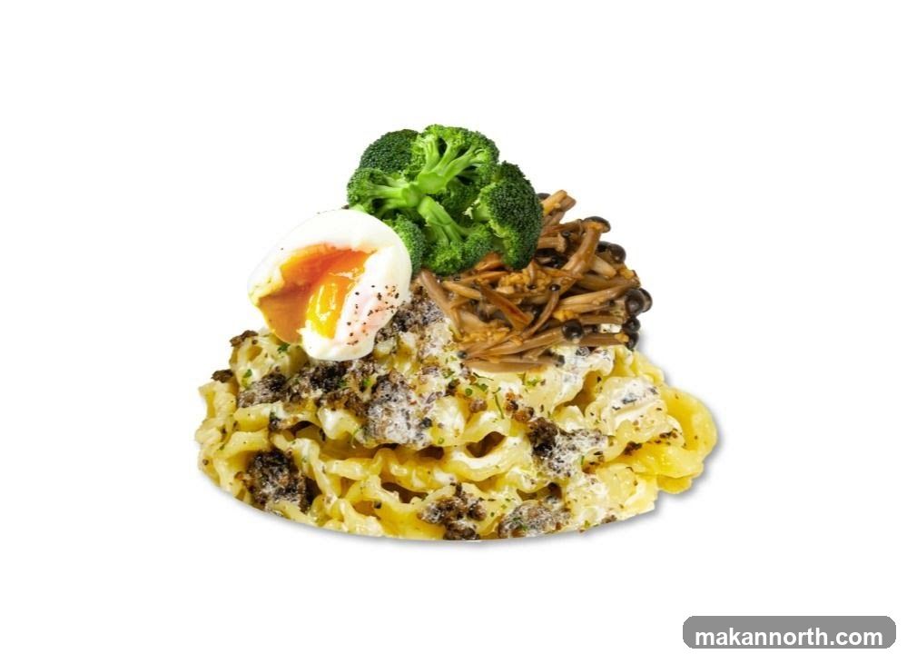 Pasta with Egg and Broccoli