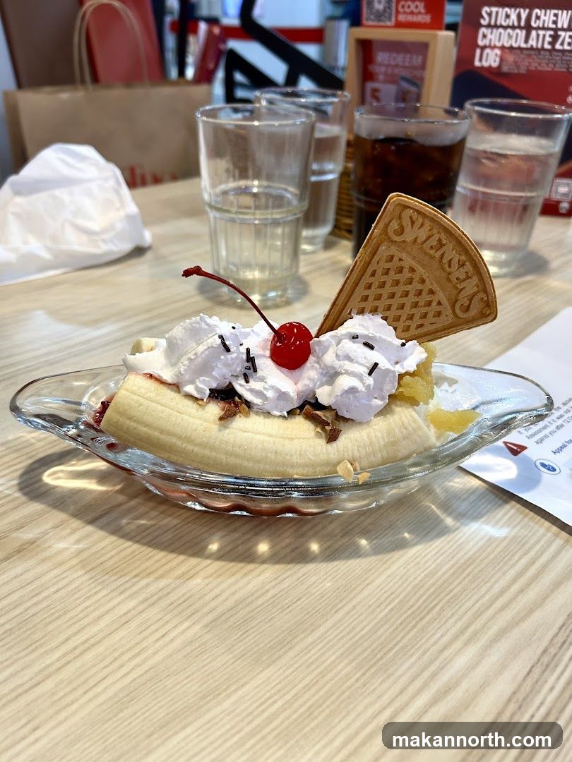 Banana Split Sundae