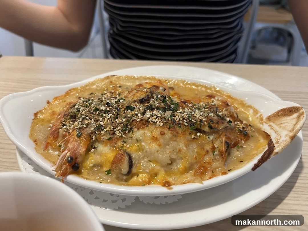 Seafood Gratin Dish