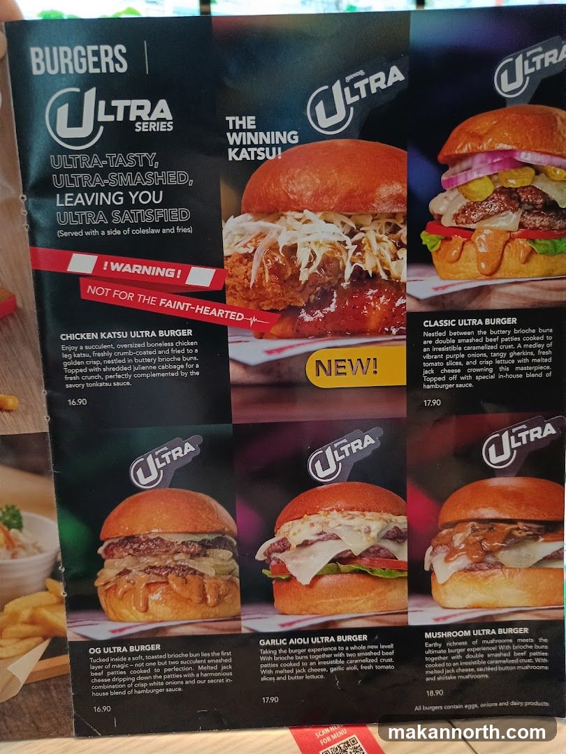 BURGERS ULTRA SERIES