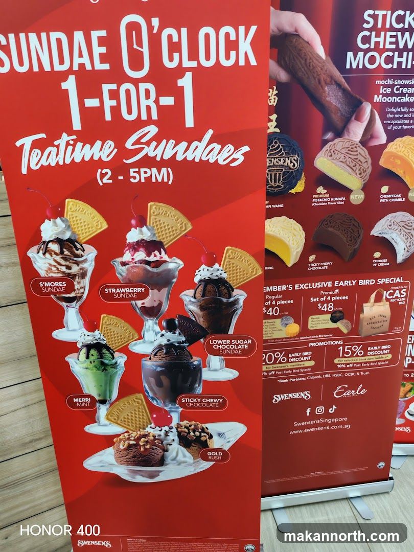 Swensen's Sundae O'Clock Promotion