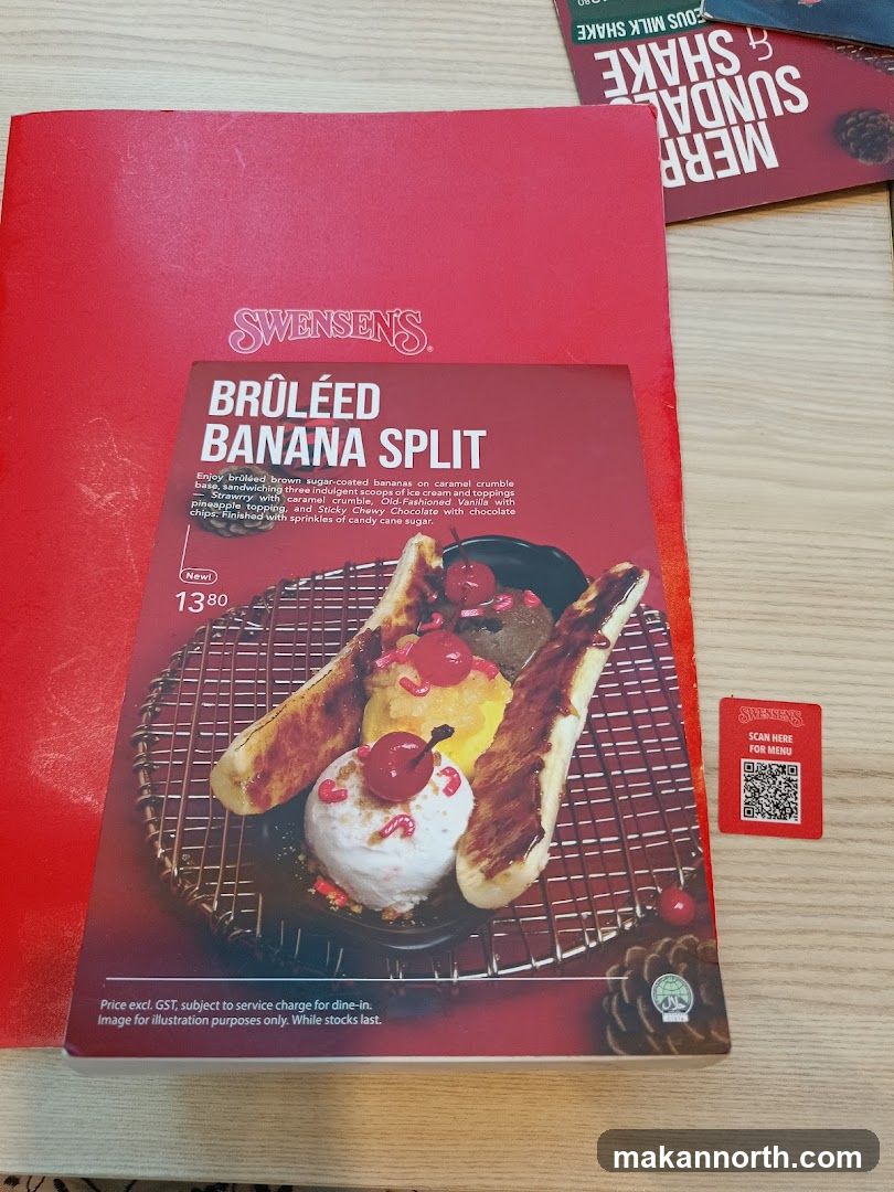 Swensen's Brûléed Banana Split
