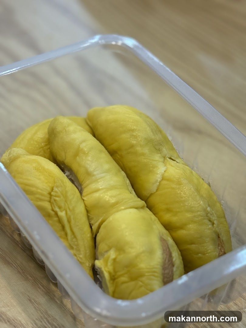 Durian Fruit Segments