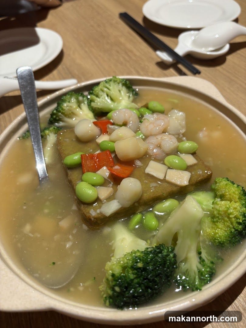 Seafood and Tofu Dish