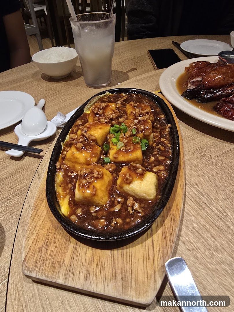 Sizzling Tofu with Minced Meat