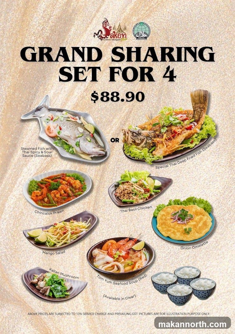 Grand Sharing Set For 4