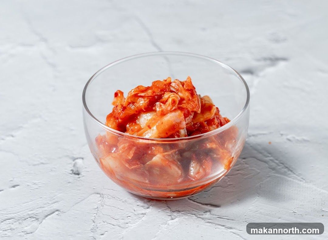 Kimchi in a bowl