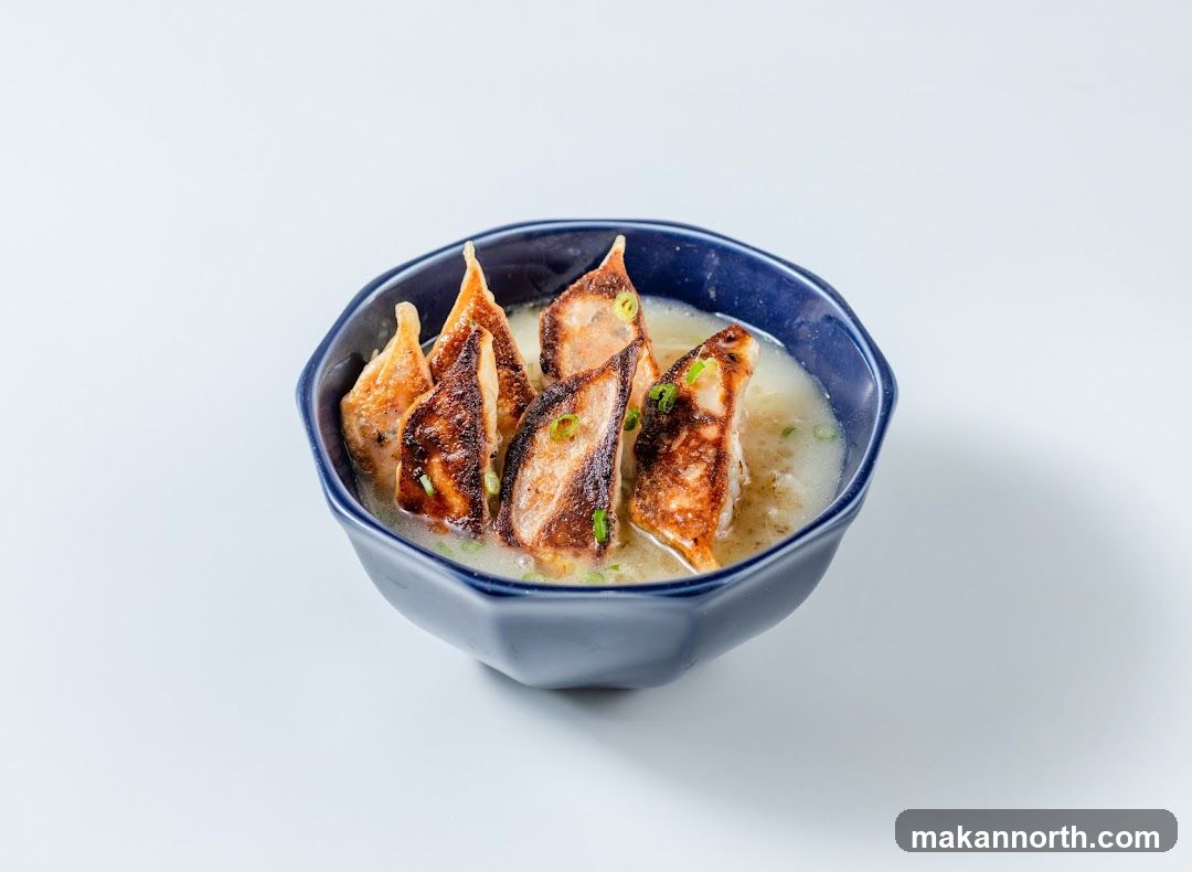 Gyoza in Broth