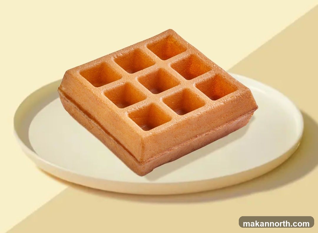Waffle on a Plate
