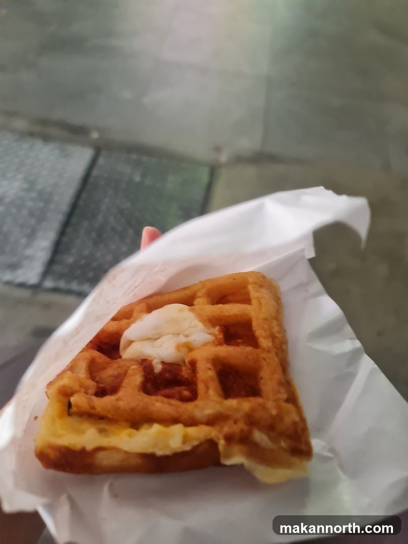 Waffle with Topping