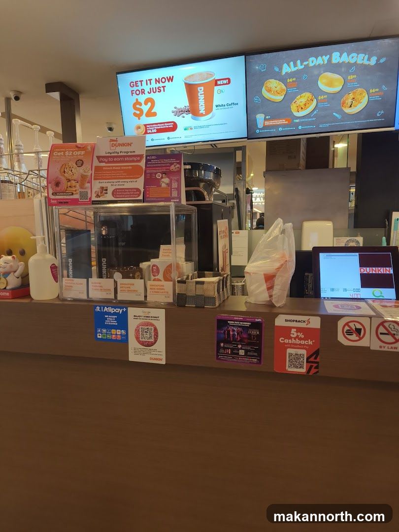 Dunkin' Counter