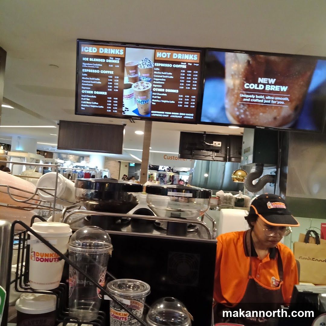 Dunkin' Drinks Menu