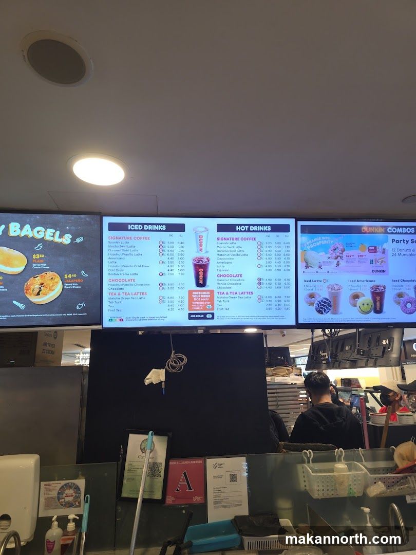 Dunkin' Menu