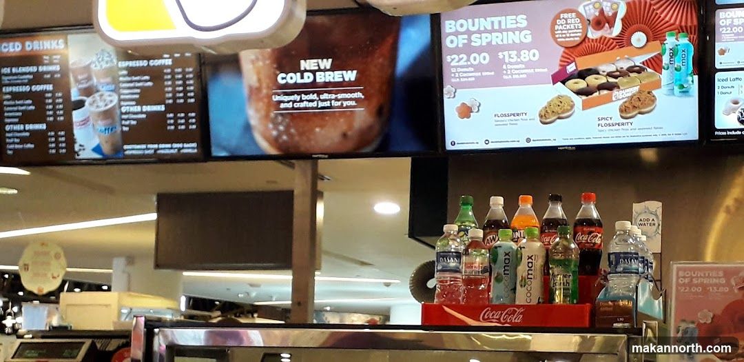 Donuts and Drinks Display