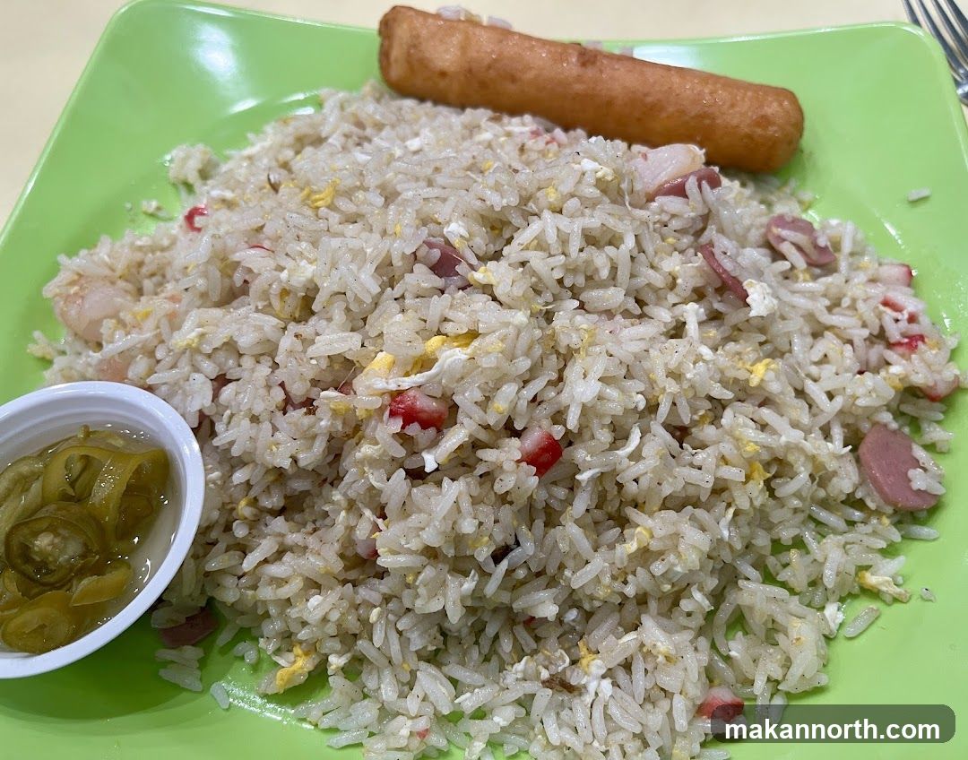 Fried Rice with Sausage and Pickled Jalapenos