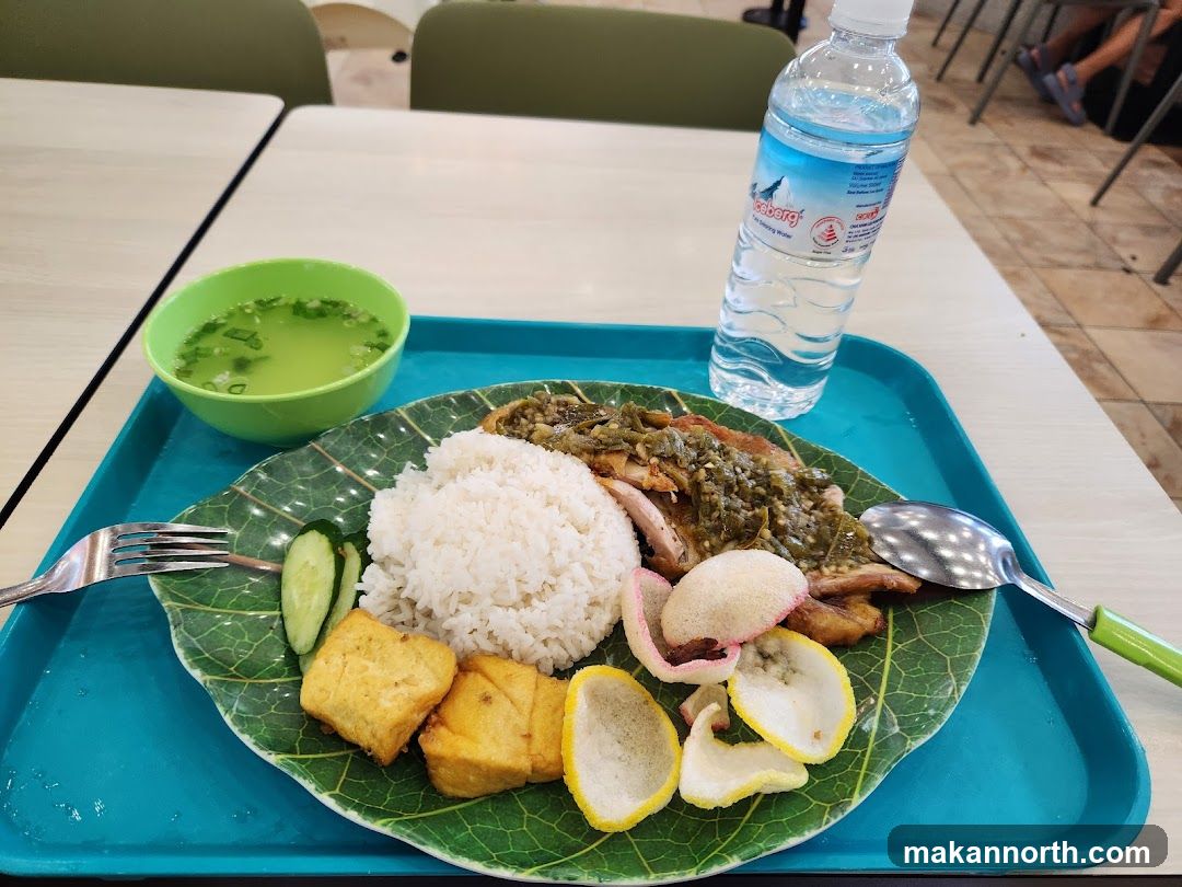 Meal with Water Bottle