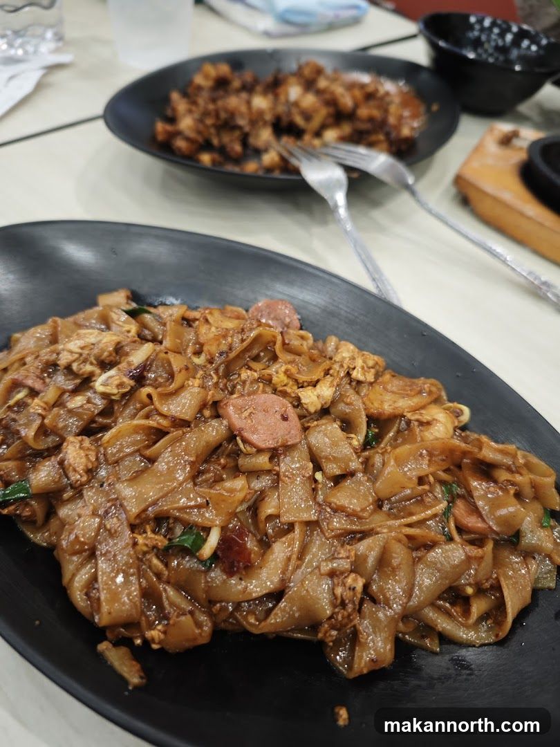 Noodles and Fried Dish