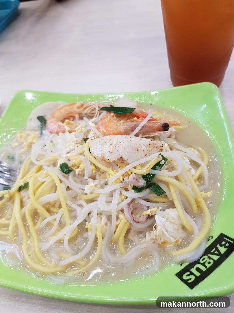 Noodles with Shrimp and Scallops