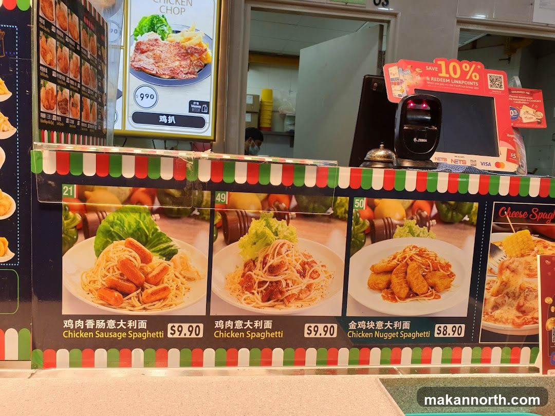 Food Stall Menu