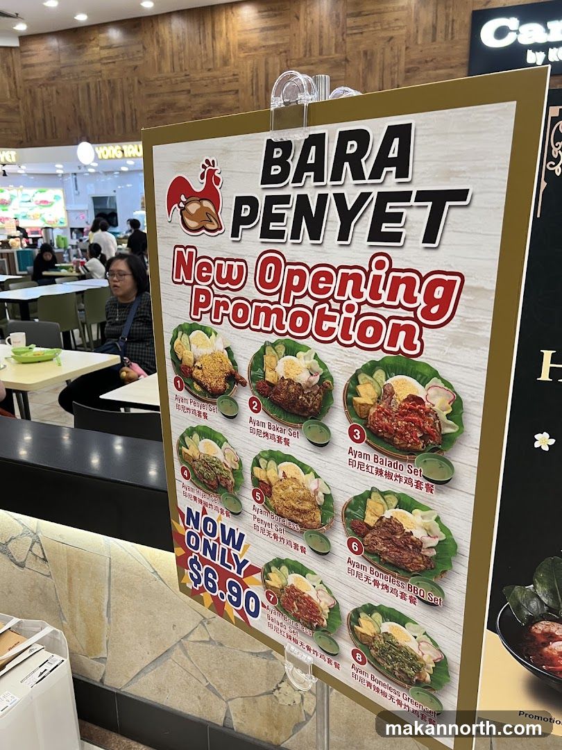 Bara Penyet New Opening Promotion