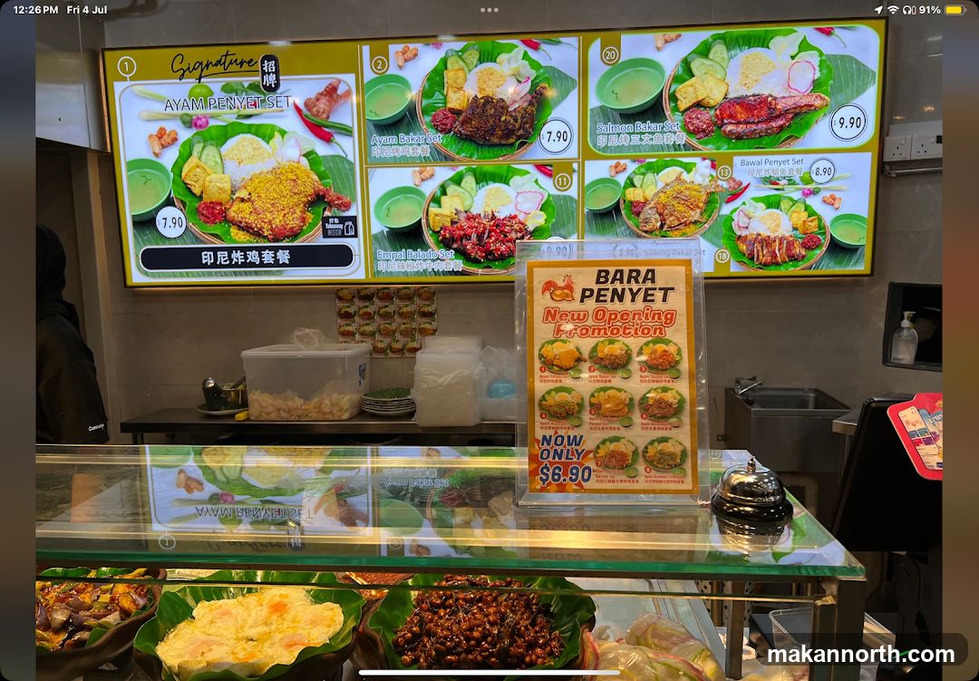 New Opening Promotion Menu
