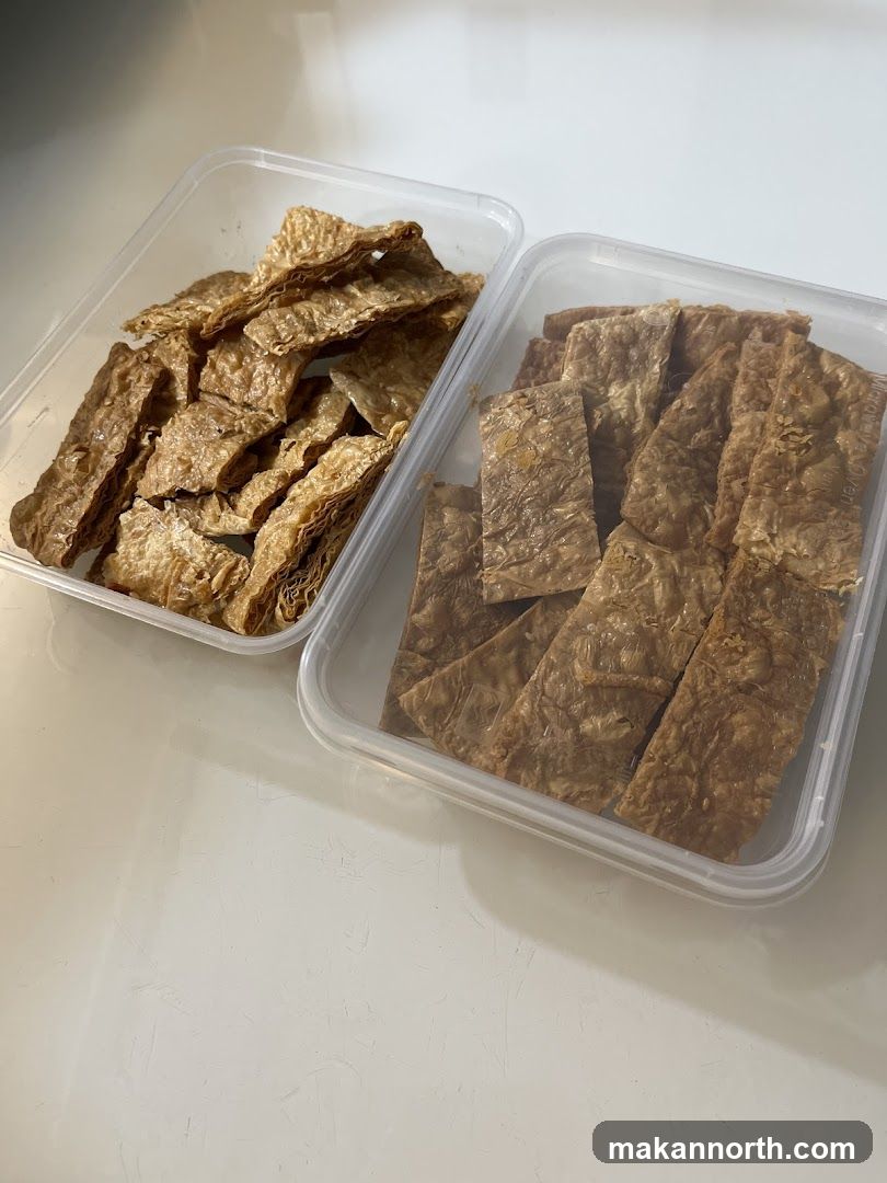 Dried Tofu Skin Snacks