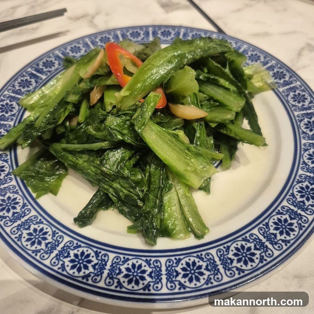 Stir-fried Greens with Chili