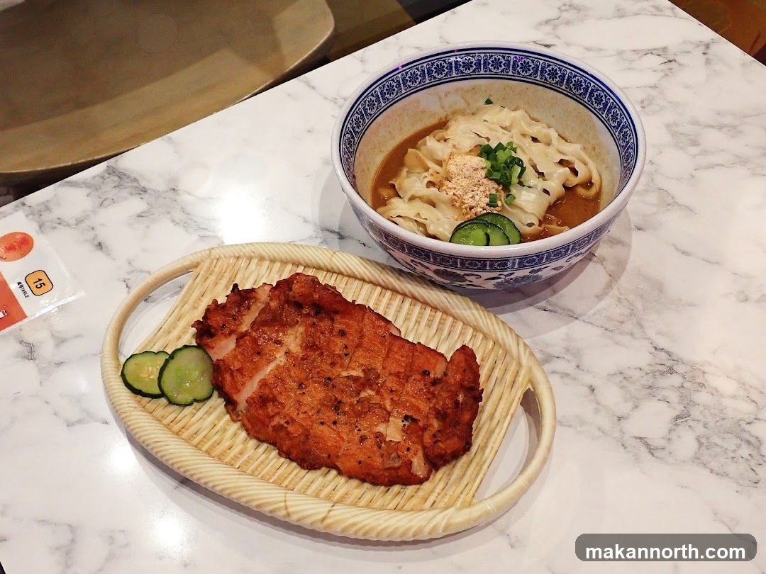 Pork Chop and Noodles