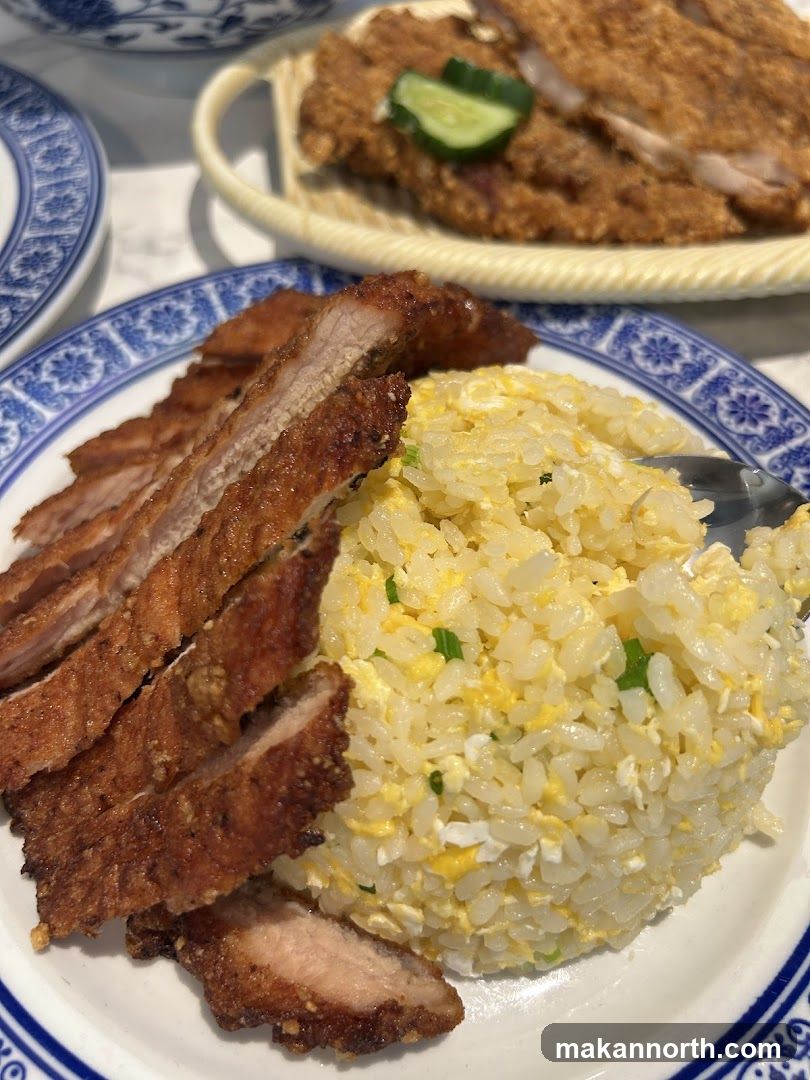 Fried Pork and Fried Rice