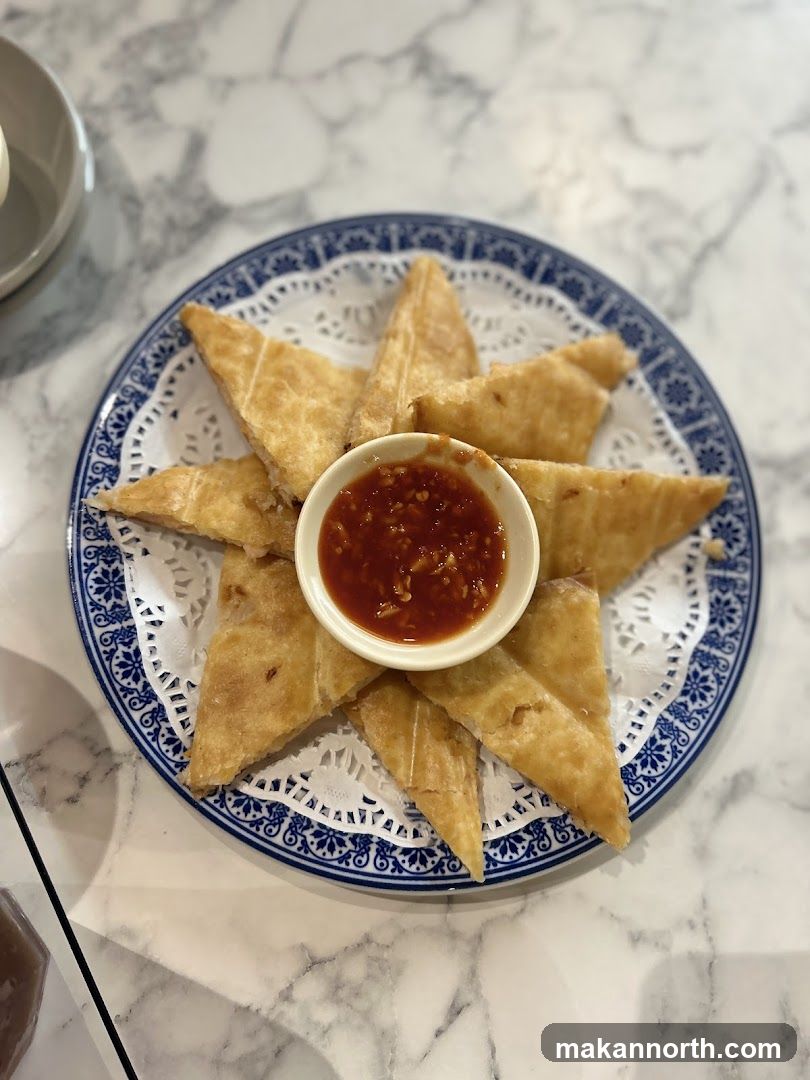 Fried Dumplings with Dipping Sauce