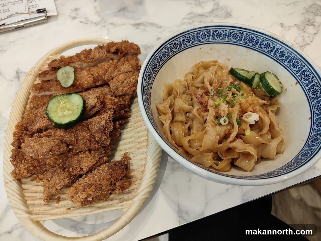 Fried Pork and Noodles