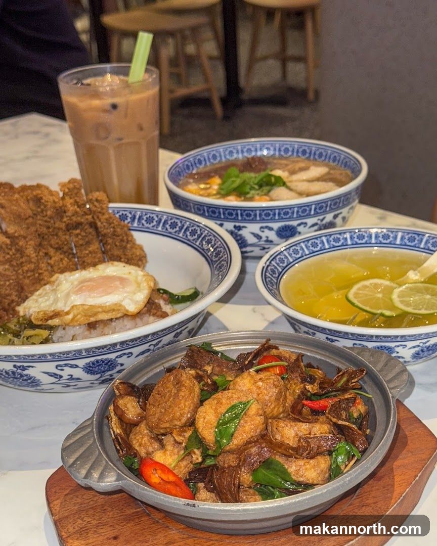 Asian Cuisine Spread
