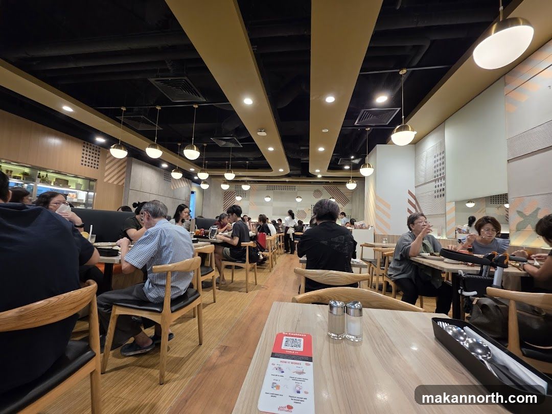 Restaurant Interior with Diners