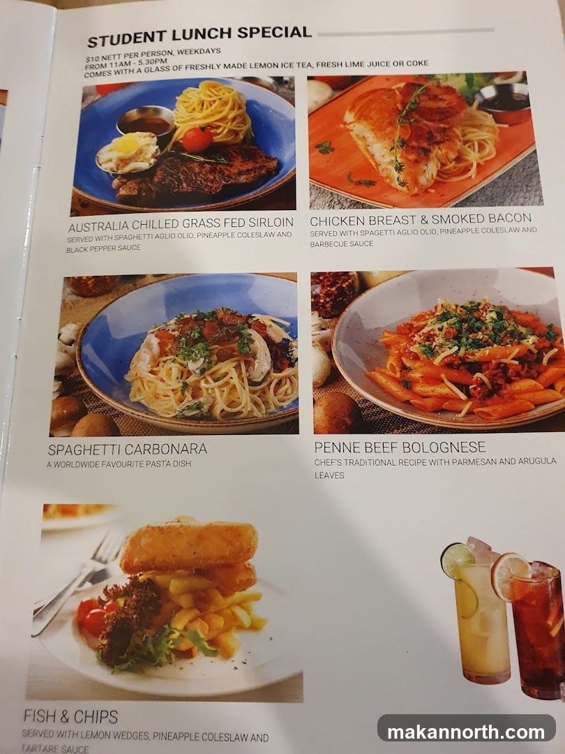 STUDENT LUNCH SPECIAL