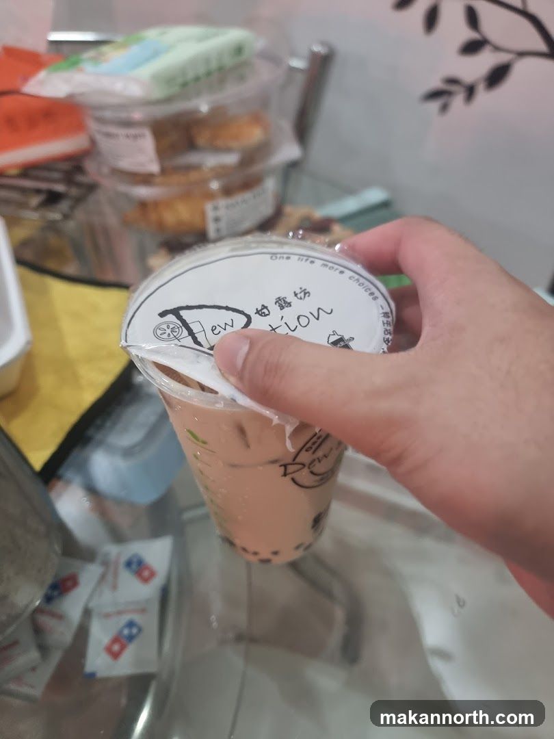 Bubble Tea and Snacks