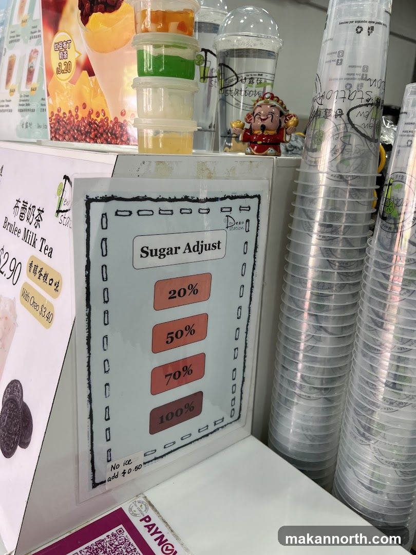 Dessert Station Sugar Options