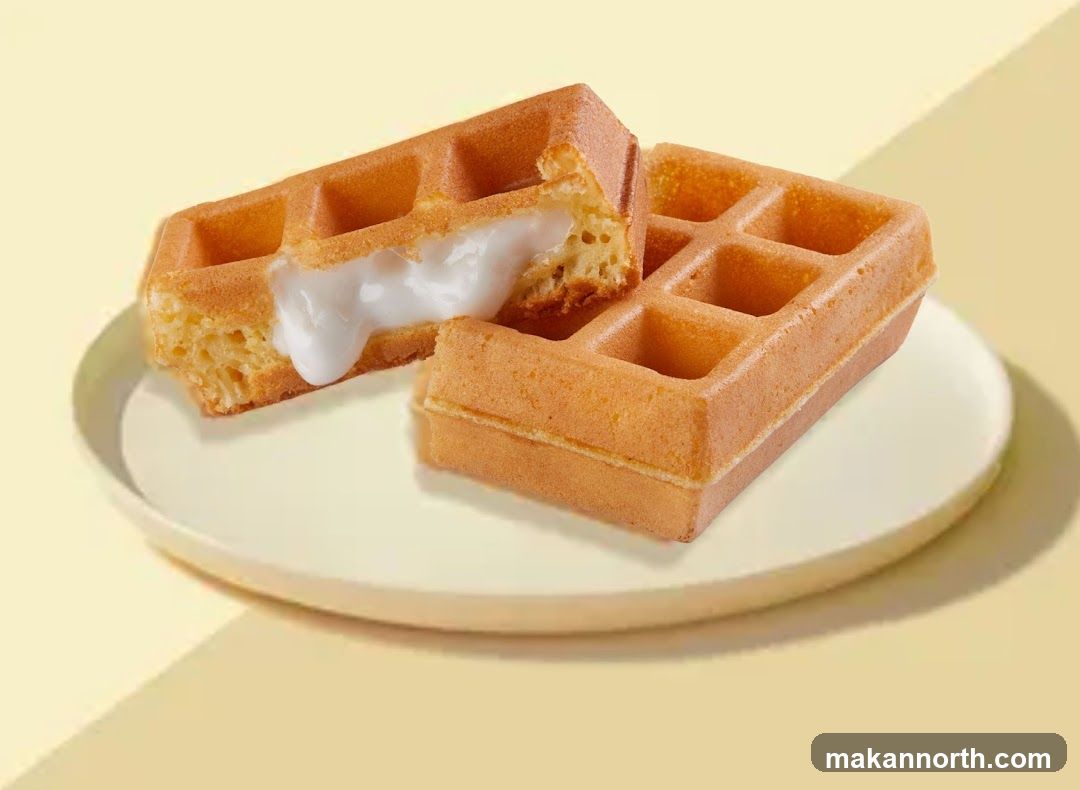 Waffles with Cream Filling