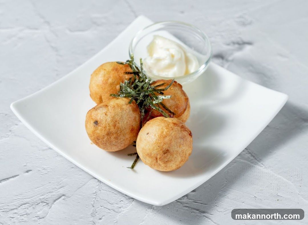 Takoyaki with Mayo