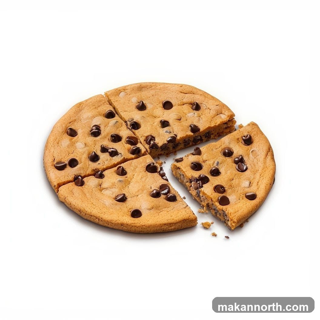 Chocolate Chip Cookie Pizza