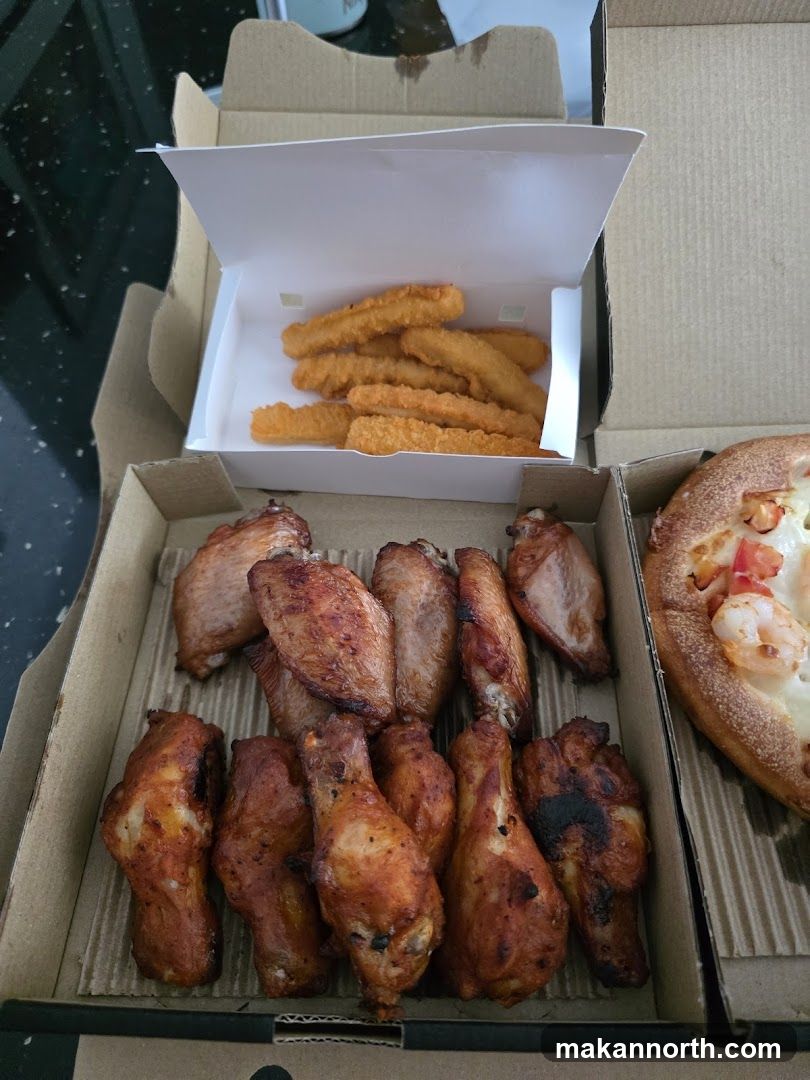 Pizza and Chicken Wings