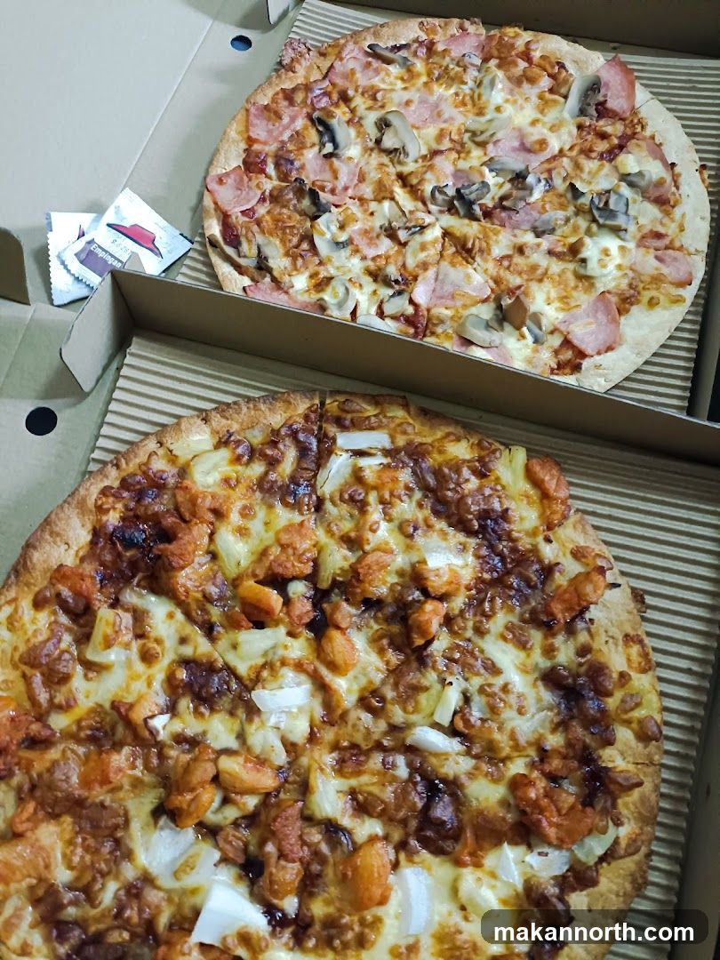 Two Pizzas in a Box
