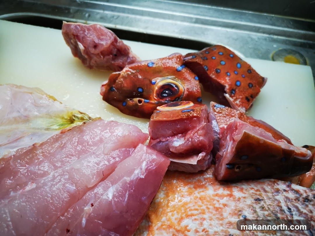 Freshly Prepared Fish